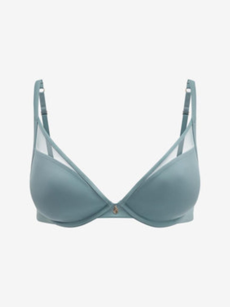 Nwt Thirdlove 24/7 Classic Uplift Plunge Bra Storm 38c